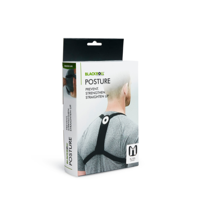 Blackroll_Haltungsgurt_Verpackung von vorne Blackroll Haltungsgurt Verpackung von vorne